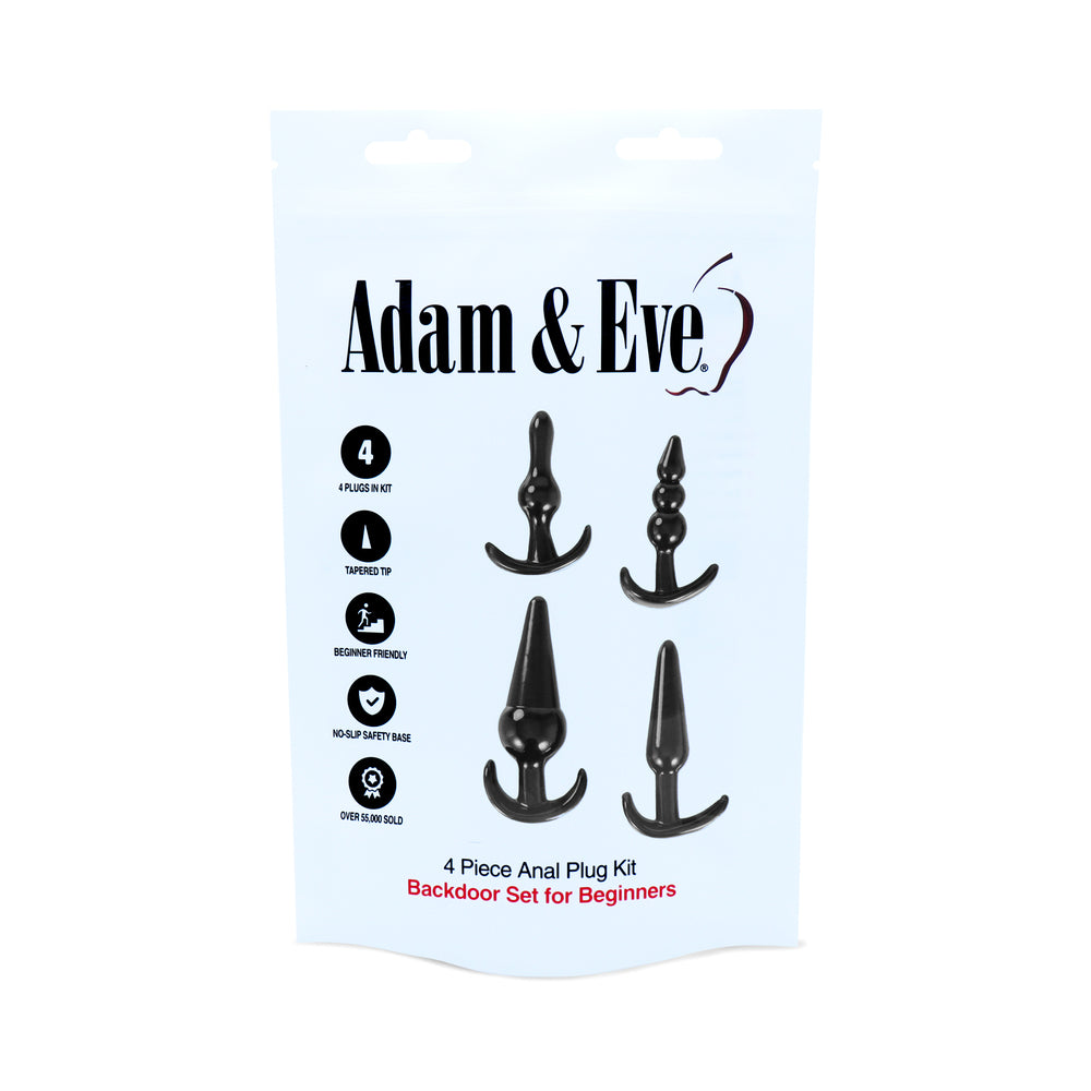 Adam & Eve 4-Piece Anal Plug Kit (Bag)3
