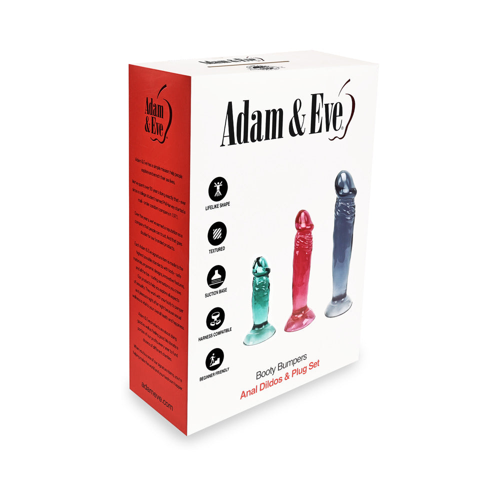 Adam & Eve Booty Bumpers Dildo & Plug Kit7