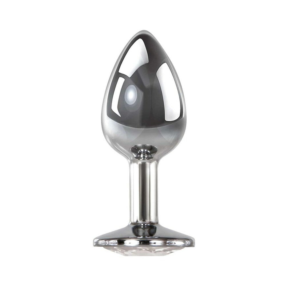 Adam & Eve Clear Gem Anal Plug1