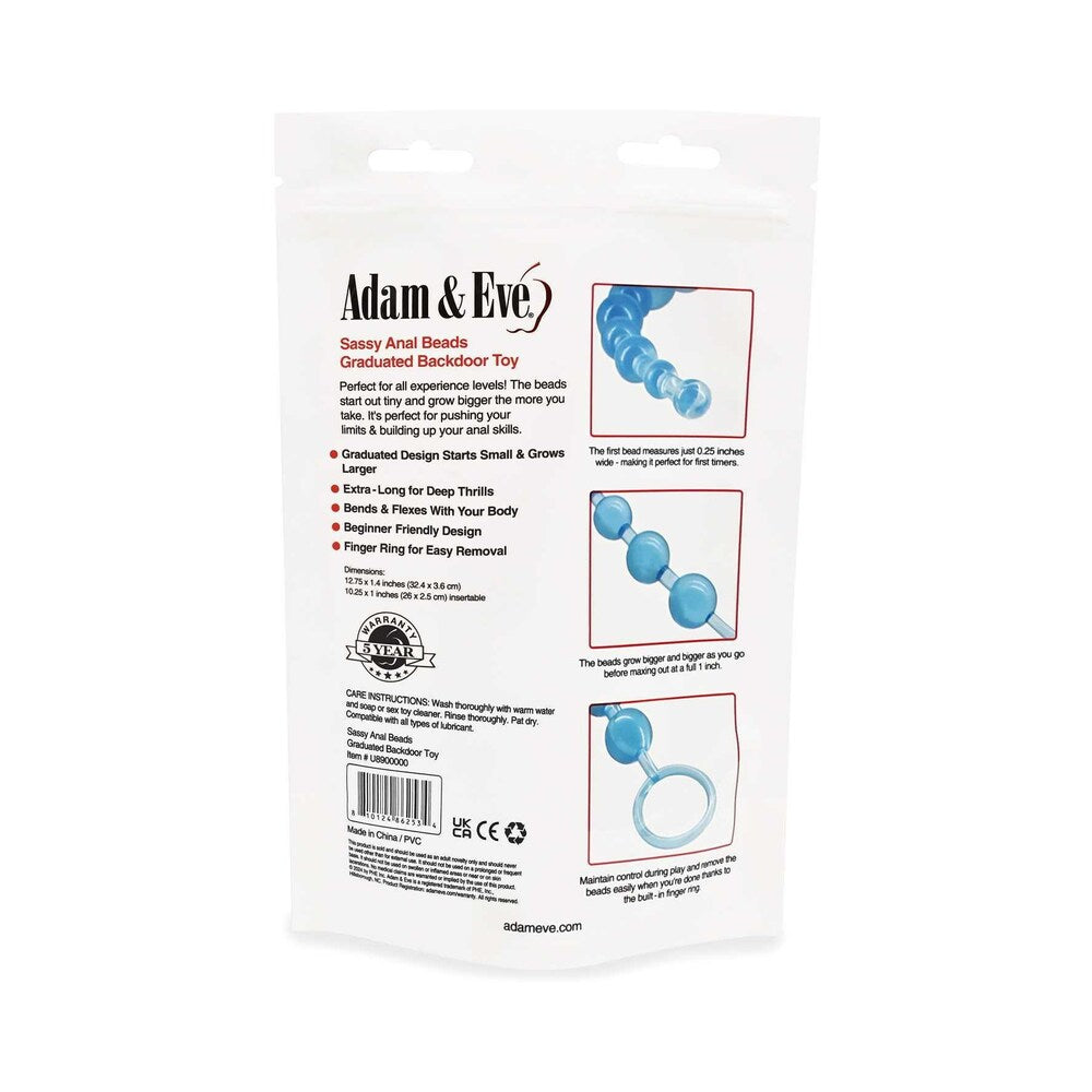 Adam & Eve Sassy Anal Beads (Bag Packaging)5