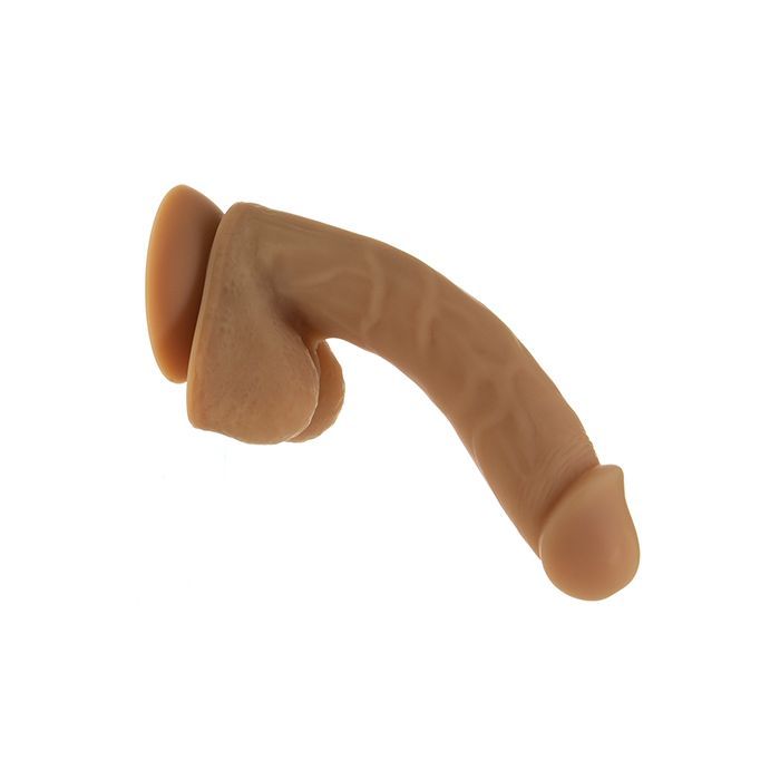 B.M.S. Enterprises Addiction Andrew 8" Bendable Dong - Caramel 4