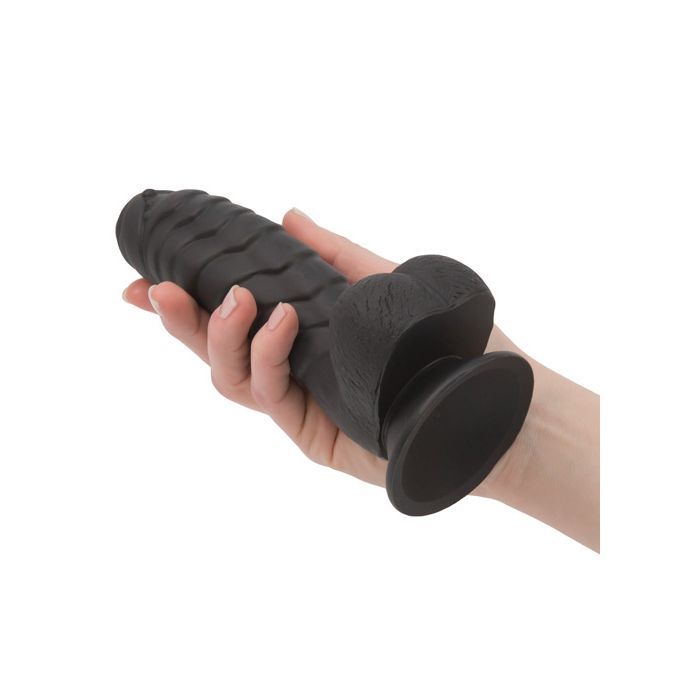 B.M.S. Enterprises Addiction Ben 7" Dildo - Black 2
