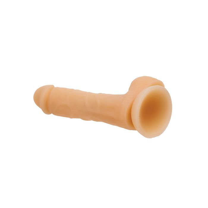 B.M.S. Enterprises Addiction David 8" Bendable Dong - Flesh 3