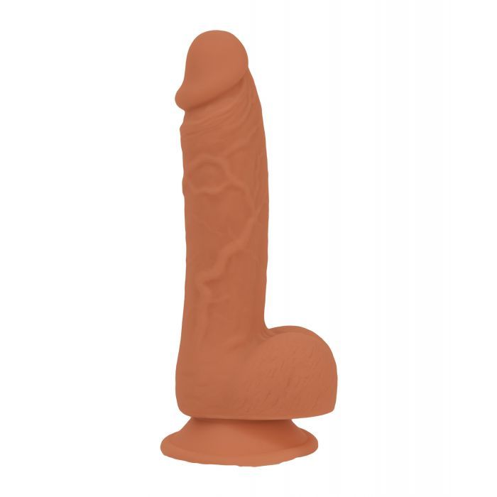 B.M.S. Enterprises Addiction Steven 7.5" Dildo - Caramel 3