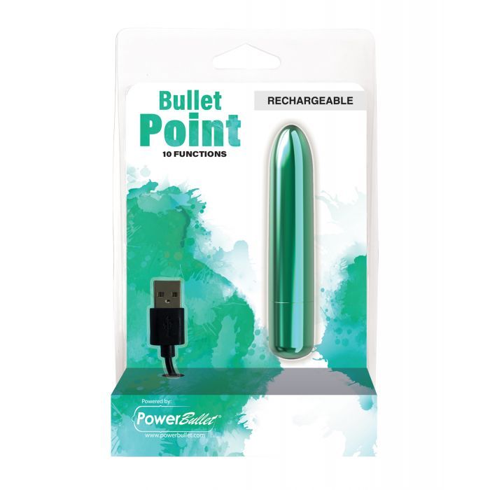 B.M.S. Enterprises Bullet Point Rechargeable Bullet - 10 Functions 3