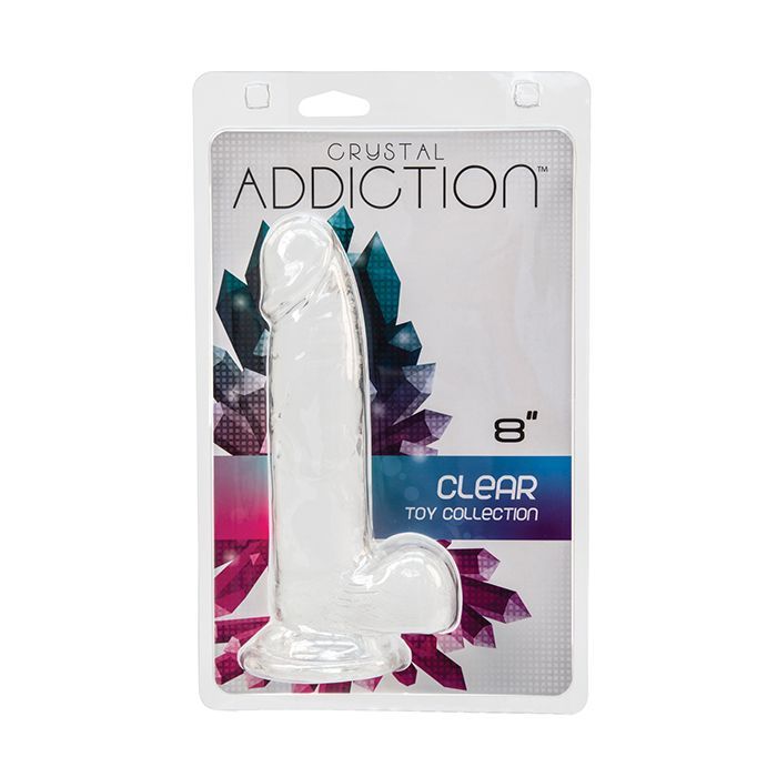 B.M.S. Enterprises Crystal Addiction Dong - Clear 9