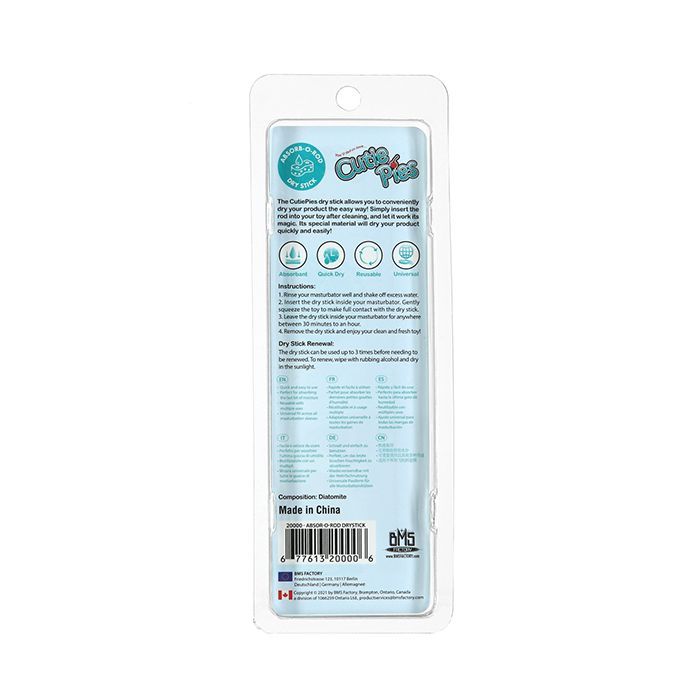 B.M.S. Enterprises Cutie Pies Absorb O Rod Dry Stick 1