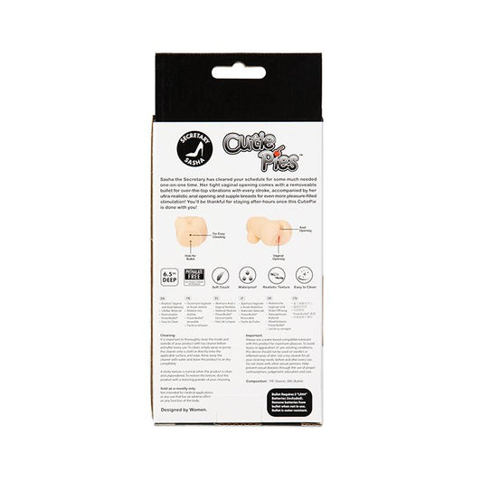 B.M.S. Enterprises Cutie Pies Secretary Sasha Ass & Pussy Stroker 1