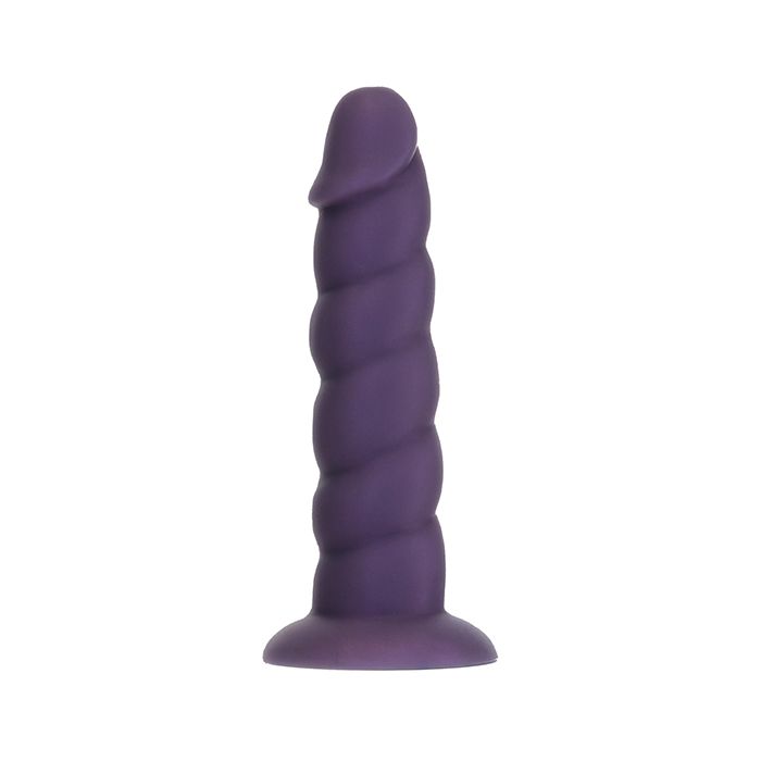 B.M.S. Enterprises Fantasy Addiction 7" Unicorn Dildo - Purple 2