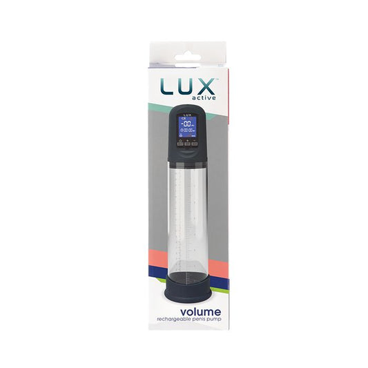 B.M.S. Enterprises Lux Active Volume Rechargeable Penis Pump - Black