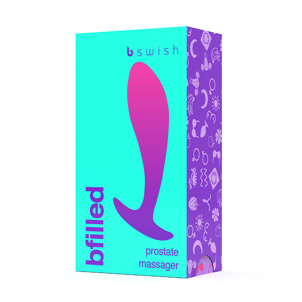 B Swish Bfilled Basic Prostate Massager Orchid2