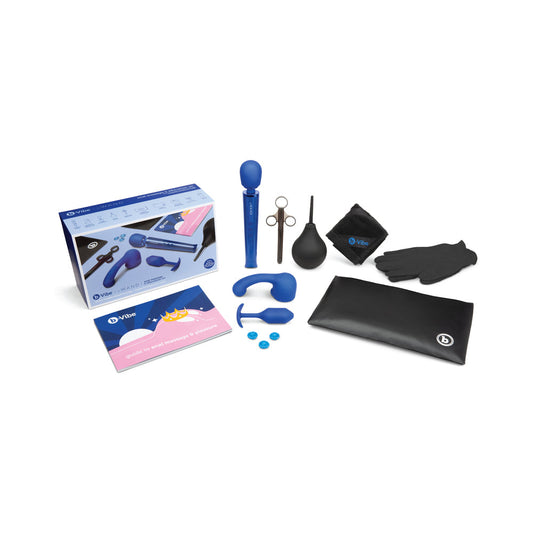 b-Vibe Anal Massage & Education Set Blue1