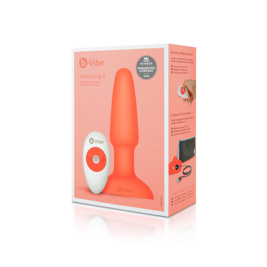 b-Vibe Rimming 2 Rotating and Vibrating Remote Control Plug1