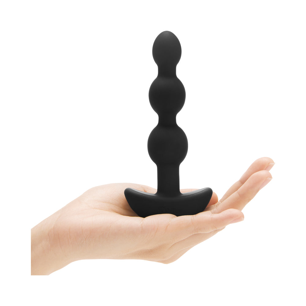 b-Vibe Triplet Rechargeable Remote-Controlled Vibrating Anal Beads Plug10