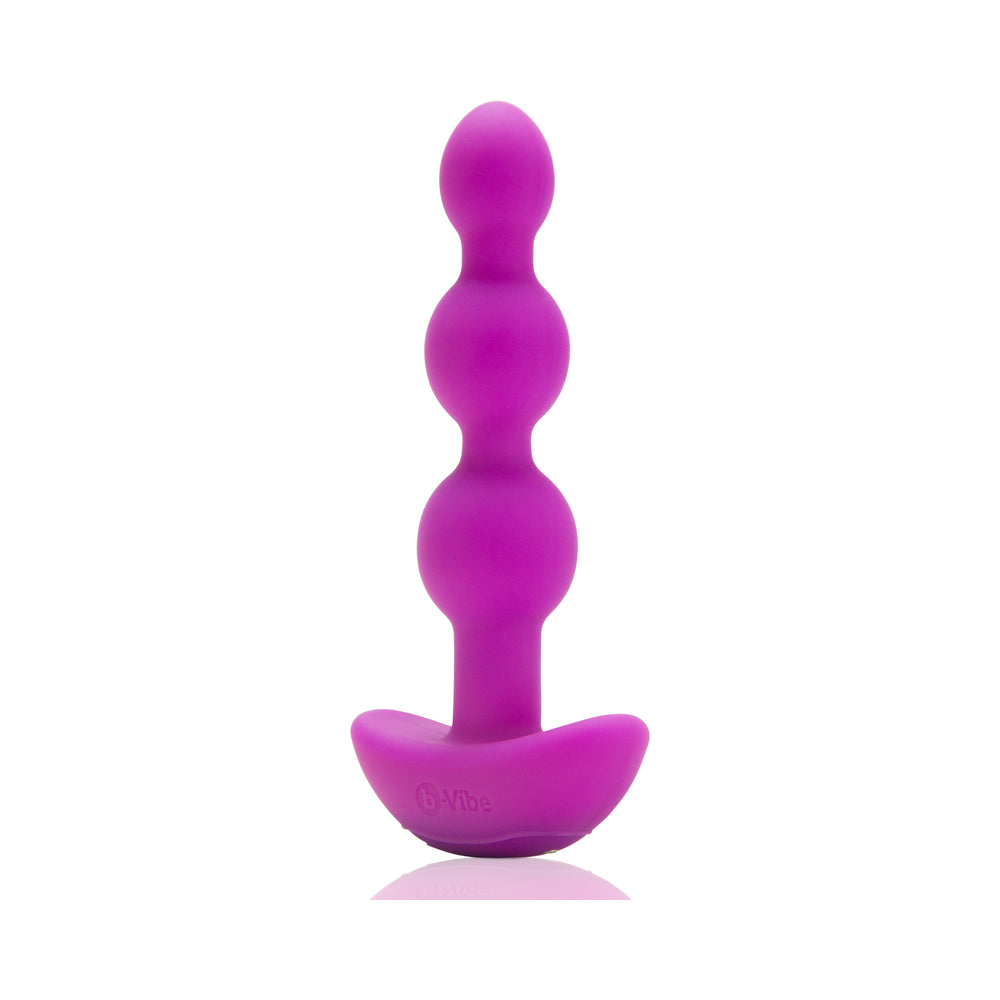 b-Vibe Triplet Rechargeable Remote-Controlled Vibrating Anal Beads Plug18