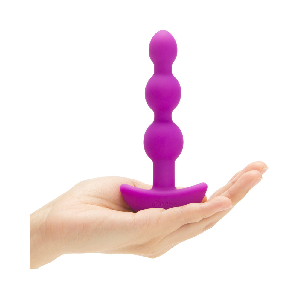 b-Vibe Triplet Rechargeable Remote-Controlled Vibrating Anal Beads Plug21