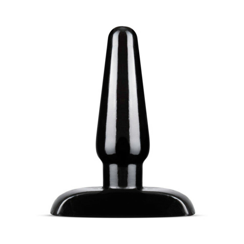 Blush Anal Adventures Basic Anal Plug Small Black1