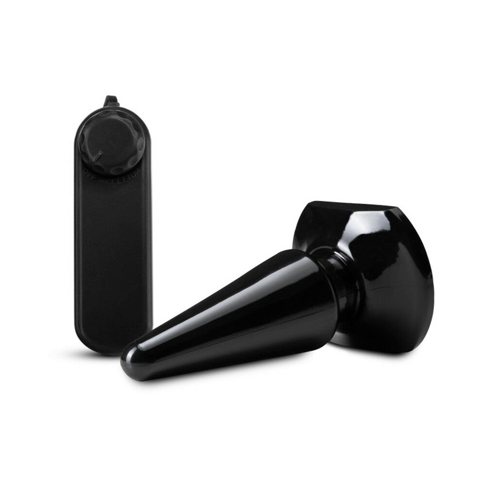 Blush Anal Adventures Basic Vibrating Anal Pleaser Remote-Controlled Plug Black2