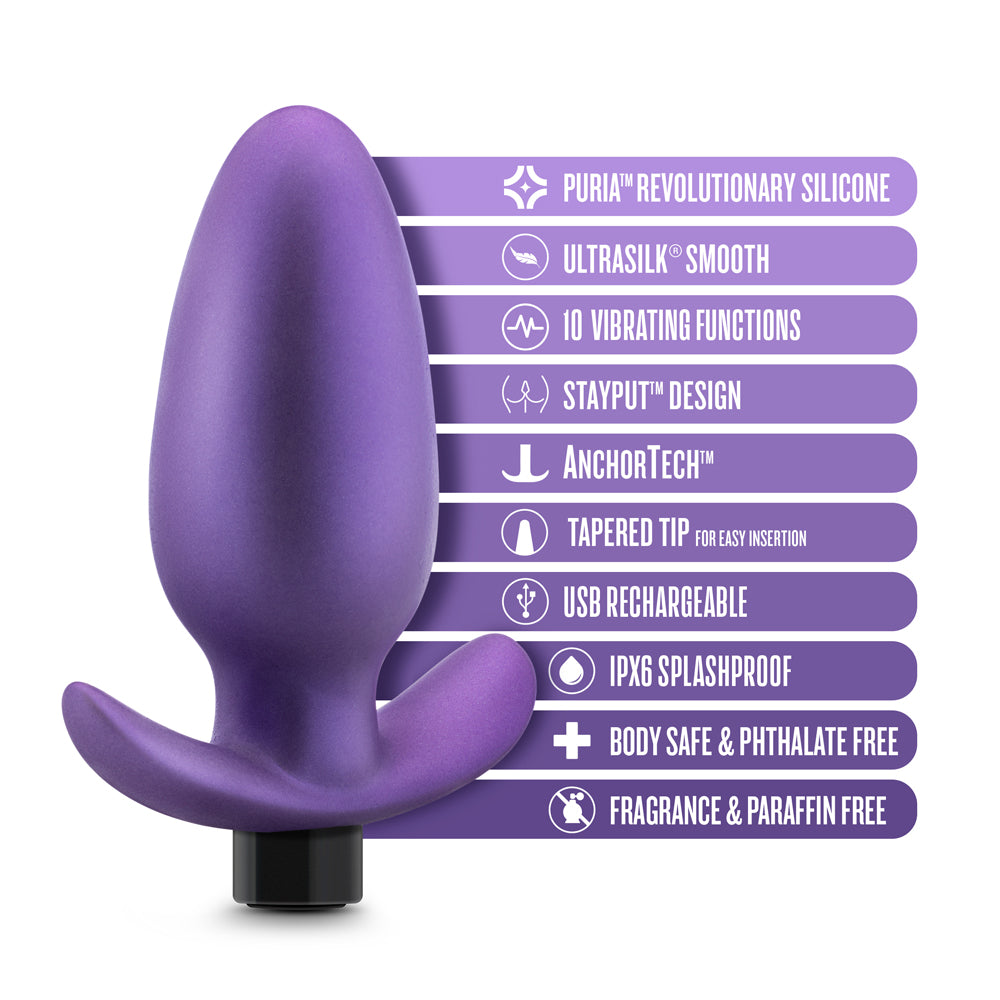 Blush Anal Adventures Matrix Excelsior Plug Astro Violet5