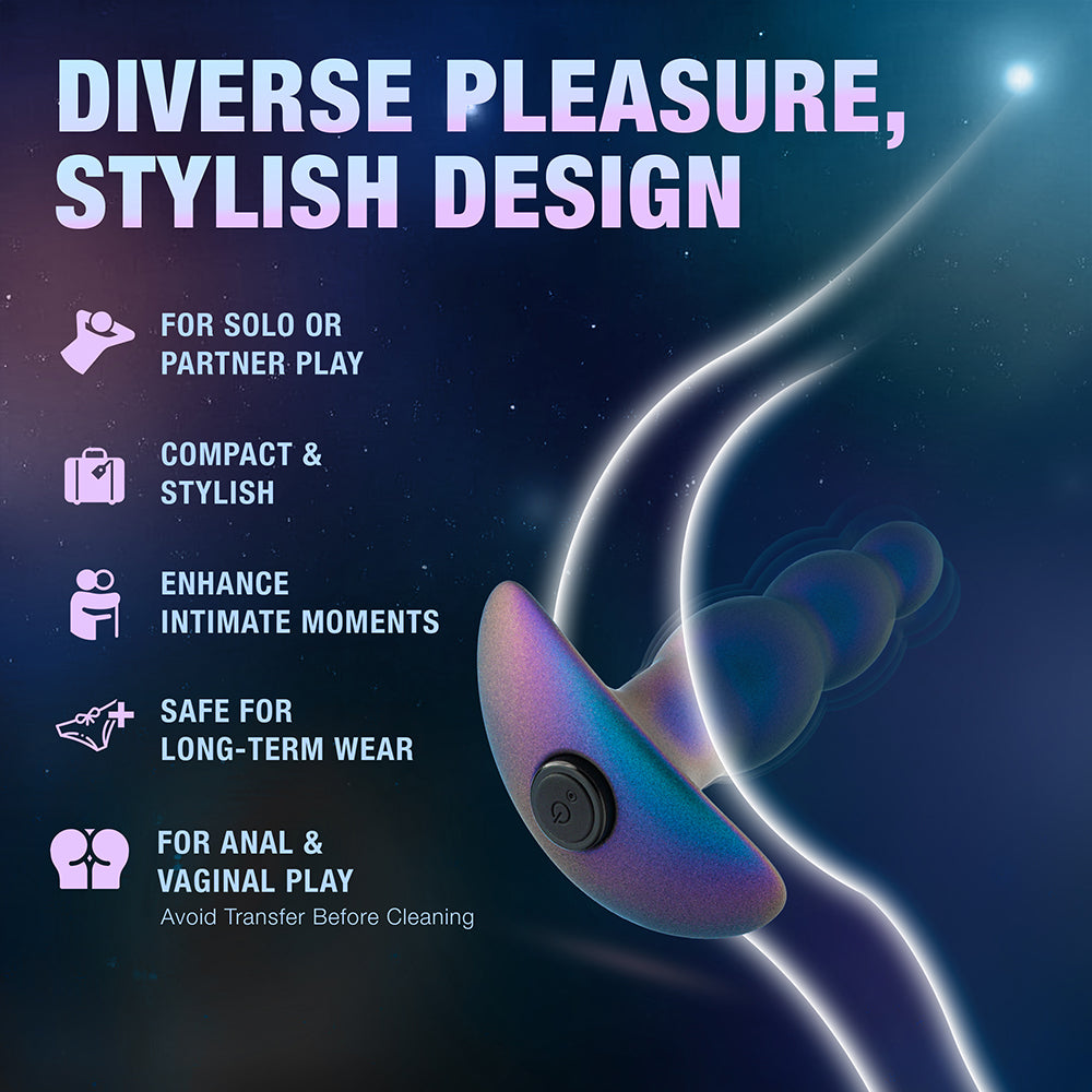 Blush Anal Adventures Matrix Expedition Plug Lunar Blue10