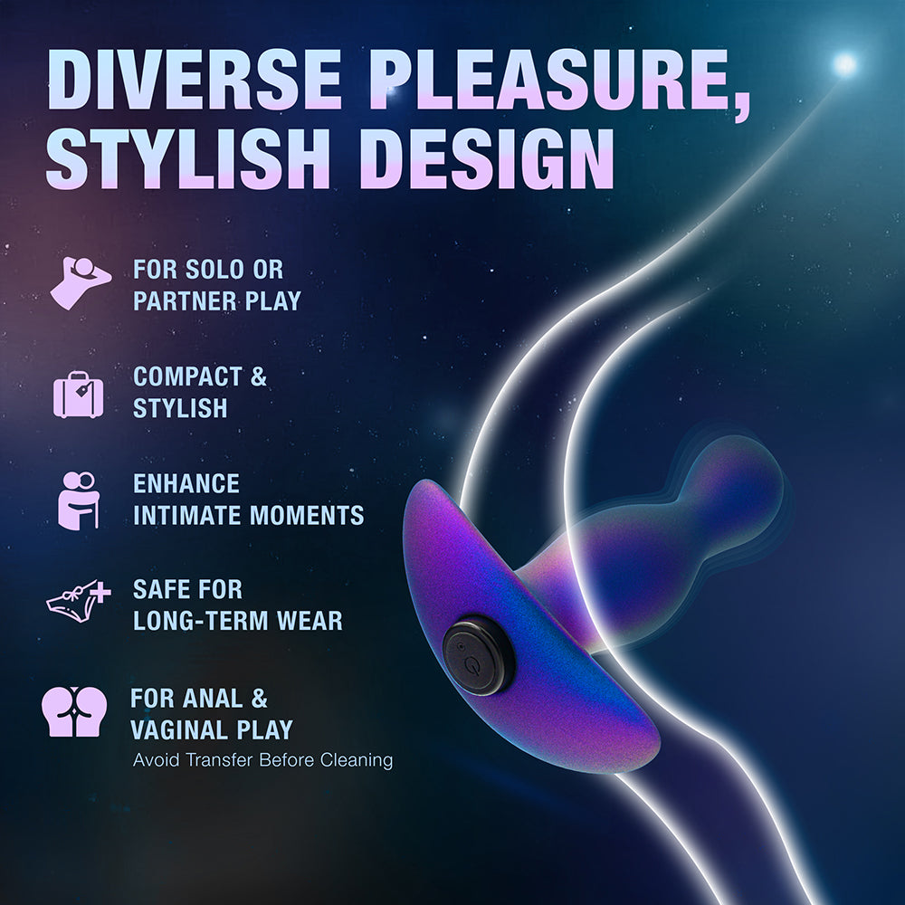 Blush Anal Adventures Matrix Odyssey Prostate Stimulator Space Age Blue10