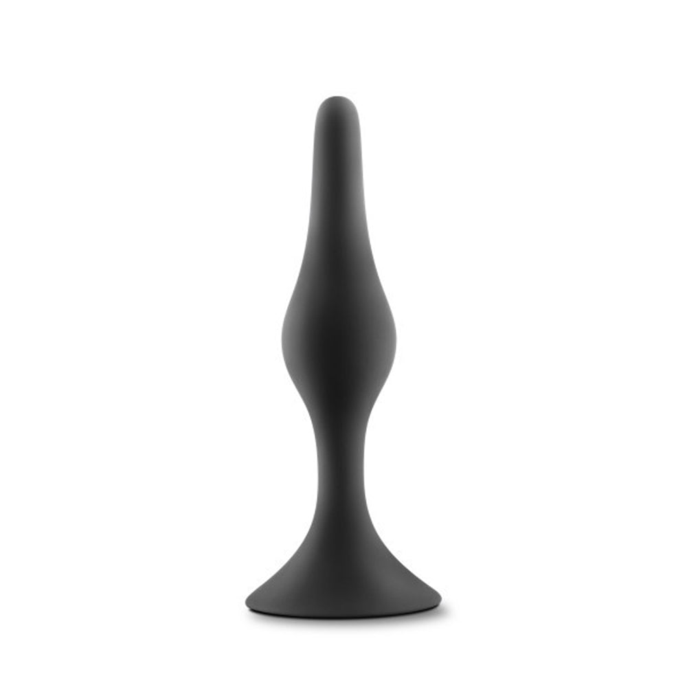 Blush Anal Adventures Platinum Silicone Beginner Plug Black3
