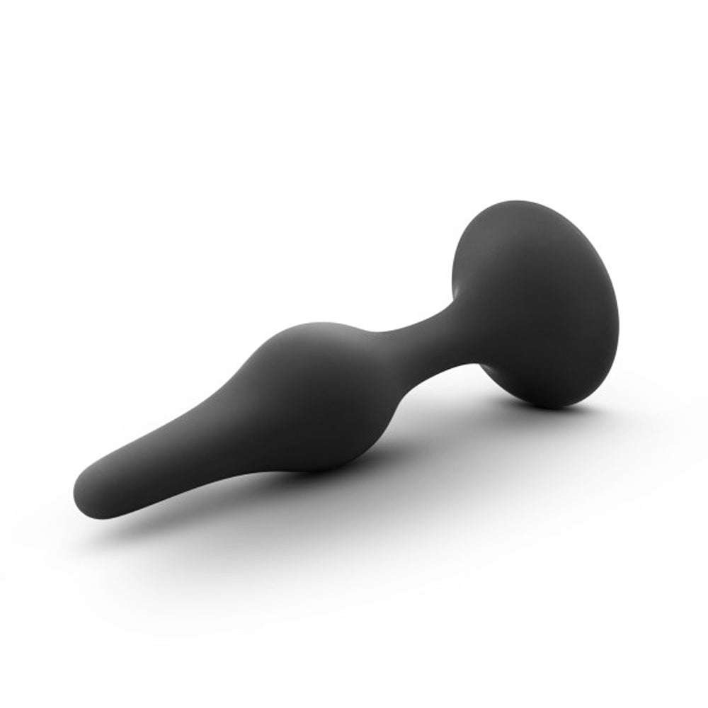 Blush Anal Adventures Platinum Silicone Beginner Plug Black4