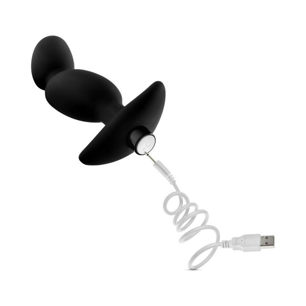 Blush Anal Adventures Platinum Silicone Rechargeable Vibrating Prostate Massager 045