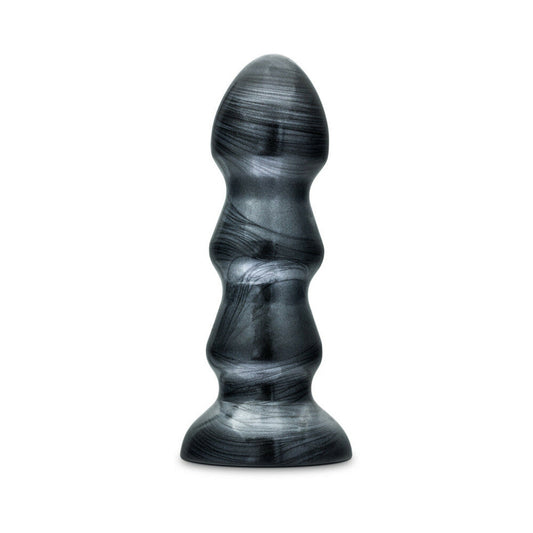 Blush Jet Black Jack 7 in. Anal Plug Carbon Metallic Black1