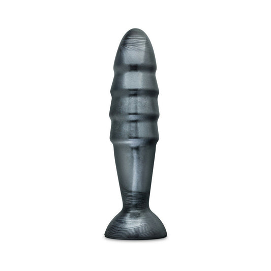 Blush Jet Destructor 10.75 in. Anal Plug Carbon Metallic Black 1