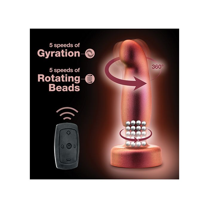 Blush Novalties Anal Adventures Matrix Bionic Plug - Cosmic Copper 5
