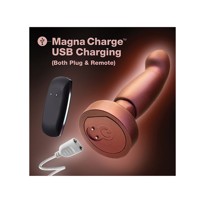 Blush Novalties Anal Adventures Matrix Bionic Plug - Cosmic Copper 6