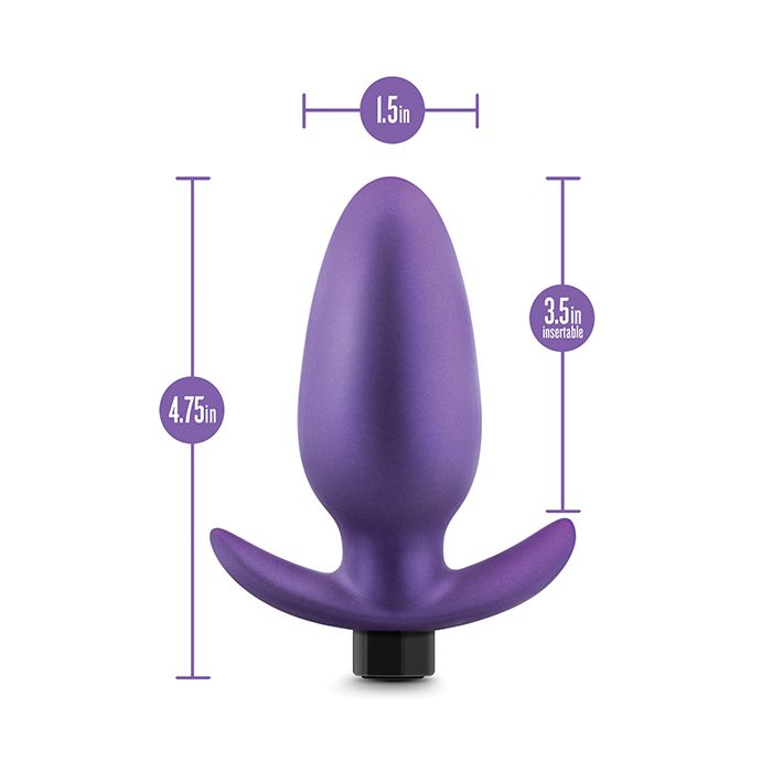 Blush Novalties Anal Adventures Matrix Excelsior Plug - Astro Violet 3