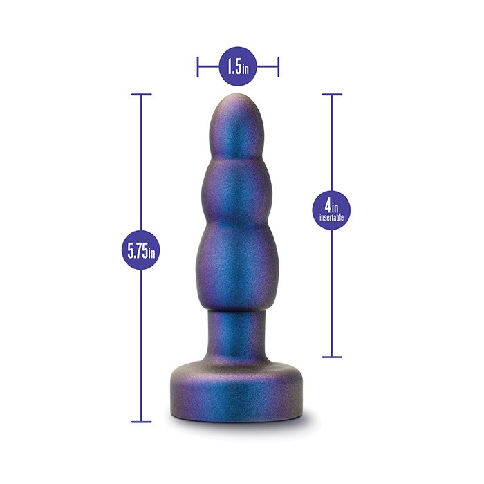 Blush Novalties Anal Adventures Matrix Kinetik Plug - Space Age Blue 3