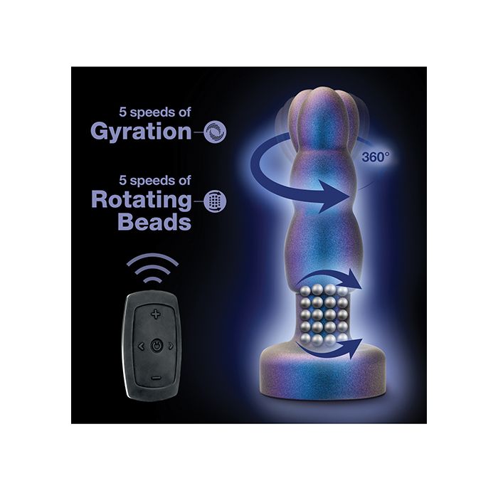 Blush Novalties Anal Adventures Matrix Kinetik Plug - Space Age Blue 5