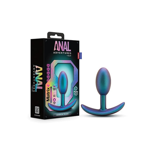 Blush Novalties Anal Adventures Matrix Nebula Plug - Turquoise
