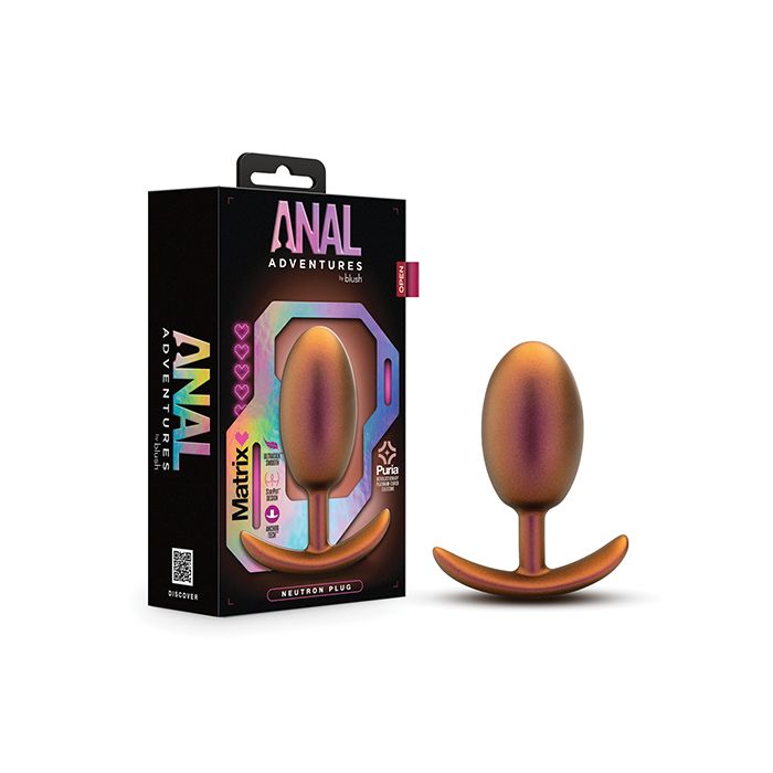 Blush Novalties Anal Adventures Matrix Neutron Plug - Copper