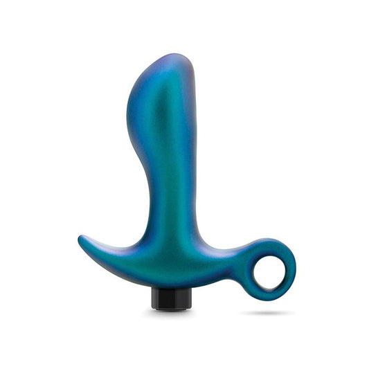 Blush Novalties Anal Adventures Matrix Teleportation Plug - Lunar Blue 1