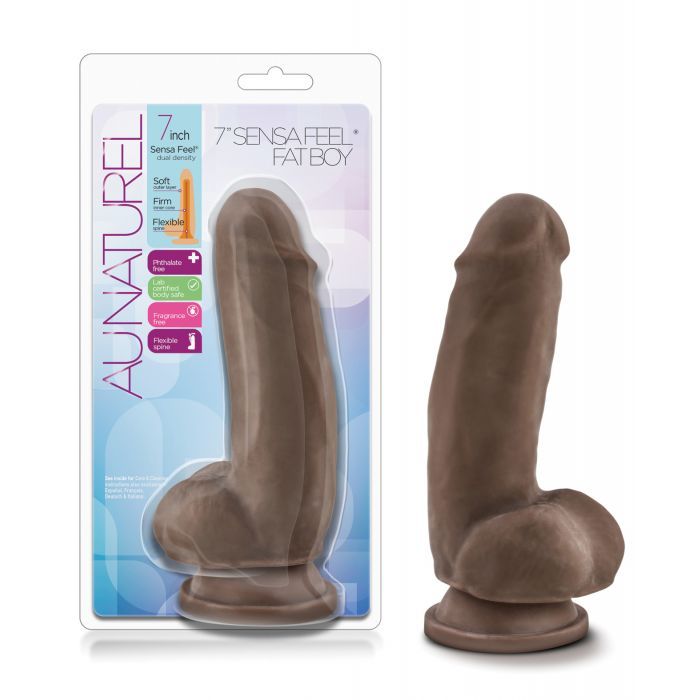 Blush Novalties Au Naturel 7" Fat Boy 5