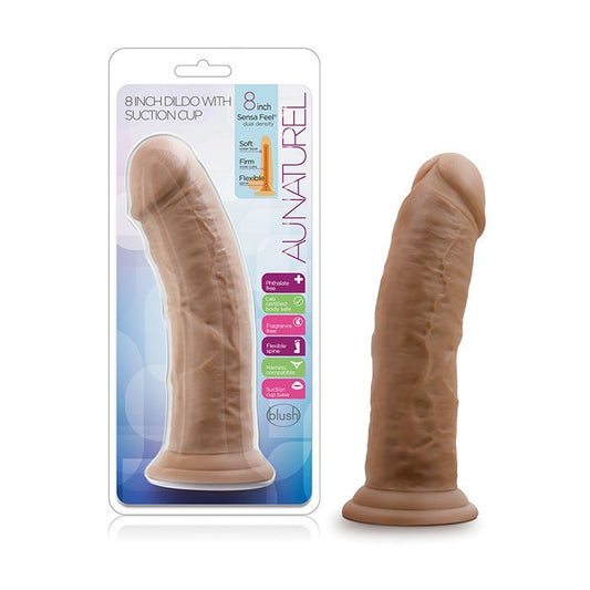 Blush Novalties Au Naturel 8" Dildo w/Suction Cup