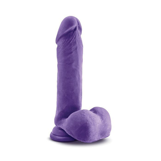 Blush Novalties Au Naturel Bold Hero 8" Dildo - Purple 1