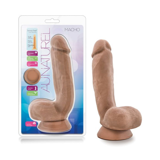 Blush Novalties Au Naturel Macho Dong w/Suction Cup