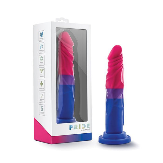 Blush Novalties Avant P8 Bisexual Pride Dildo - Love