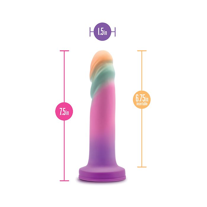 Blush Novalties Avant Sunrise Gaze Silicone Dildo - Sherbet 3