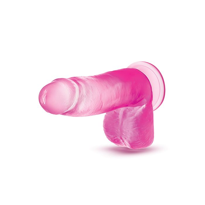 Blush Novalties B Yours 7" Sugar Magnolia Dildo - Fuchsia 2