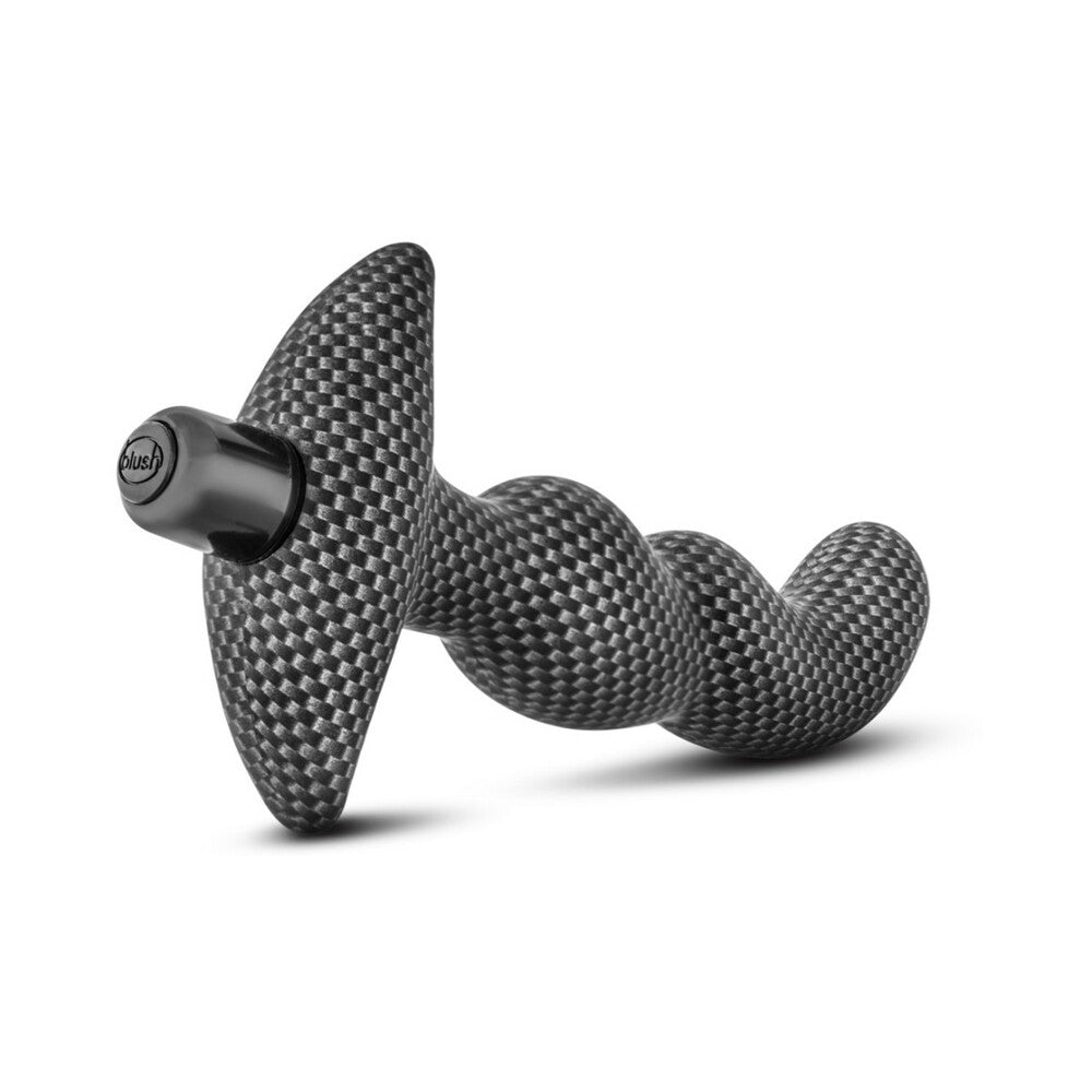 Blush Spark Ignition PRV-02 Vibrating Silicone Prostate Massager Carbon Fiber4
