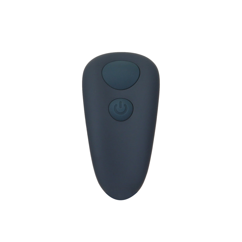 BMS Lux Active Revolve 4.5 in. Rotating And Vibrating Silicone Massager Black 3