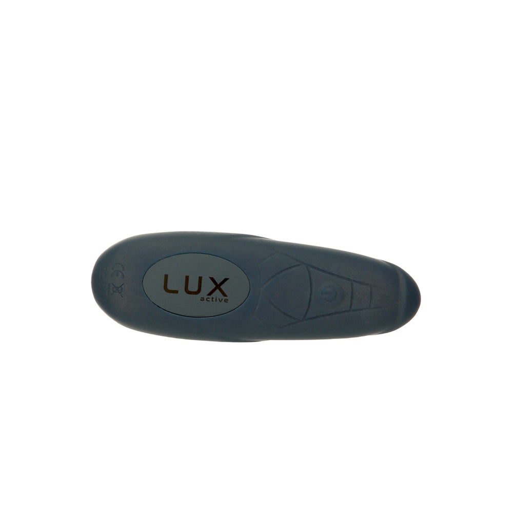BMS Lux Active Revolve 4.5 in. Rotating And Vibrating Silicone Massager Black 4