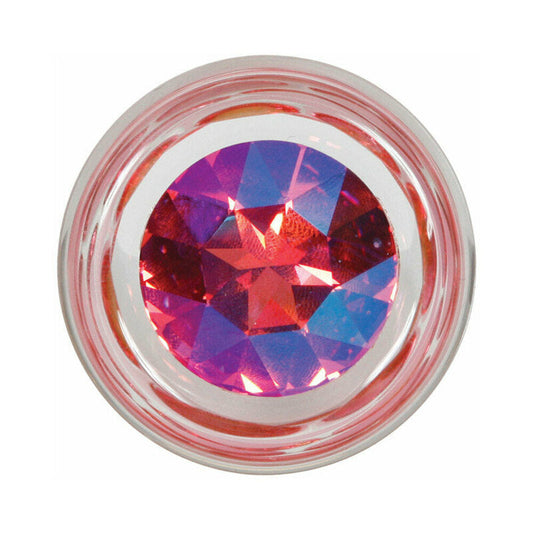 Crystal Delights Pineapple Delight Plug with Gem Pink1