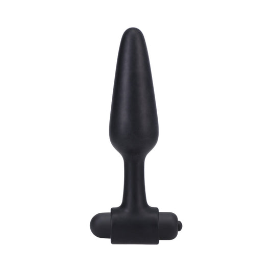 Doc Johnson In A Bag Vibrating Butt Plug 5 in. Black 1